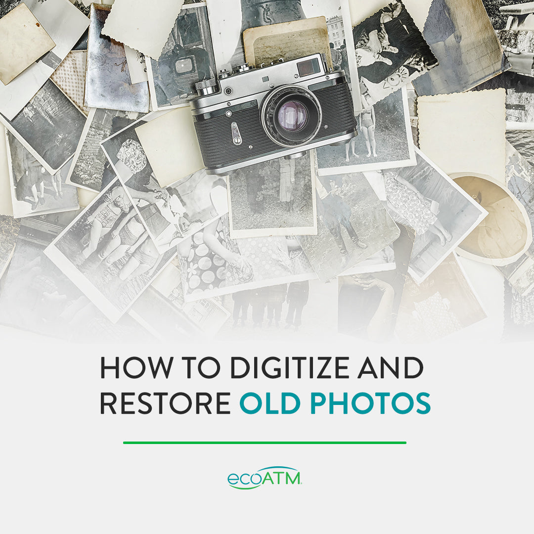 How to Digitize and Restore Your Old Photos